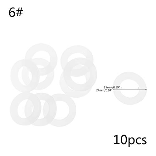 10pcs Balg Rohrdichtungsringe Schlauch Washern Wasser Silikondichtung 1/2 "3/4" 1 von jebyltd