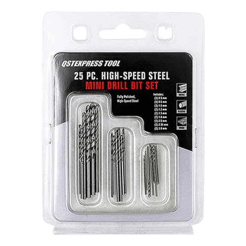20/25 PCS Kleine Twist Bohrer Bits Für Die Modellreparatur Von Elektronik Und Holzbearbeitung Mit Sicheren Storage Box Twist Drill Bits von jebyltd