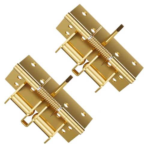 2pcs Türschließung 90 Grad Positionierung Scharnierpuffer Rebounds Gerät Federscharnier Für Möbelschrank Garderobe Automatische Schließung Holztür Näher von jebyltd