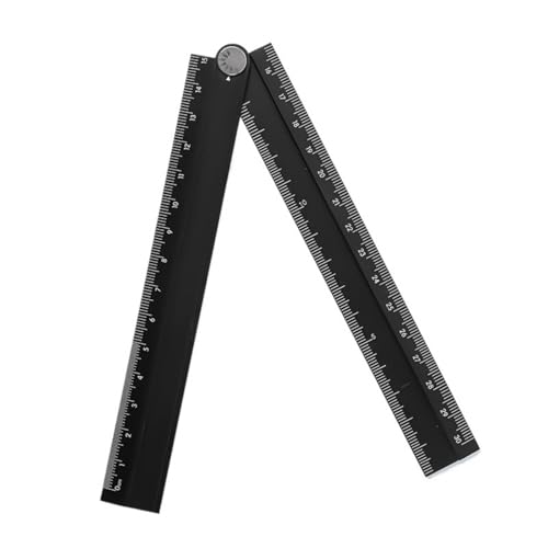30 Cm Aluminium Faltbare Lineal Langtoren Architekten Zeichnungswerkzeug Für Genaue Winkelmessung In Architektonischen Designwinkeln Lineal von jebyltd