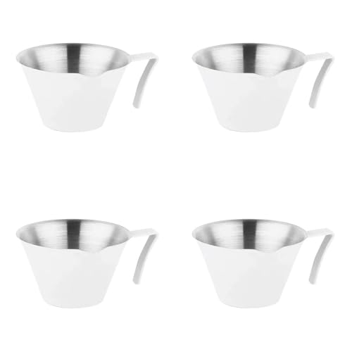 4pcs 100 Ml Kaffee Messung Tasse Mit Skalierungsmarke Espresso Kaffee Extraktion Tasse Küche Werkzeug Praktische Unzen Messung von jebyltd