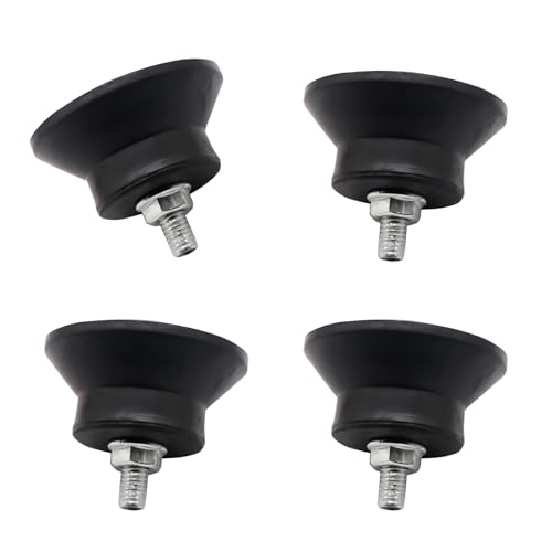 4pcs Luftkompressor Fußpolster Stoßdichterkomponenten Antivibration Gummi Lande Matte Nonslip Gummi Stoßpolster Kissen Nonslip Stoßkissen Nicht von jebyltd