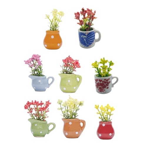 8pcs Miniatur Magnetische Vasen Für Den Kühlschrank Starke Holding Harze Blumentöpfe Kühlschrank Magnete Küche Home Dekorationsharze Magnete 8pcs Miniatur Magnetische Vasen Für Den Kühlschrank Starke Holding Harze Blumentöpfe Kühlschrank Magnete Küche Home Dekorationsharze Magnete von jebyltd