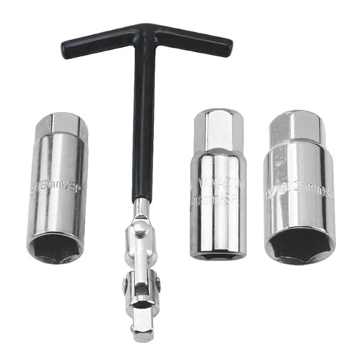 Auto Sparks Stecker Steckdose Schraubenschlüssel 16mm 18 Mm 21mm 21 Mm T Förmiger Antislip Carbon Stahlgelenk Reifenstecks Sparks Stecker Entfernung Professionelles Mechaniker Werkzeug Auto Sparks Stecker Steckdose Schraubenschlüssel 16mm 18 Mm 21mm 21 Mm T Förmiger Antislip Carbon Stahlgelenk Reifenstecks Sparks Stecker Entfernung Professionelles Mechaniker Werkzeug von jebyltd