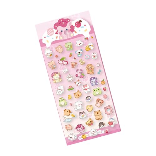 Cartoon Aufkleber Scrapbooking Sticker Sea Animal Butterfly Dessert Für Planer Journals Tablet Skateboard Ästhetik von jebyltd