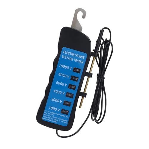 Easy Carry Water Of Electric Zaun Electric Tester 10000 V Mit 6 LED Indikatoren ABS Gerät Für Metalldraht Und Viehzucht Wasserdichte Zauntester von jebyltd