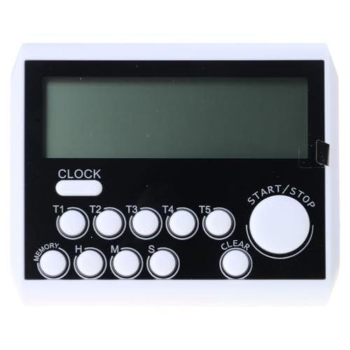 Effiziente 5 Kanal Countdowns Times Back Timer Time Management Tool Multifunktion Kochgetriebe Für Küche Einfach Zu Verwenden Küchengerät von jebyltd
