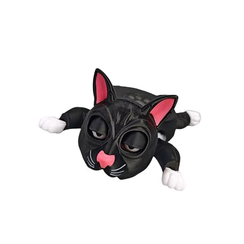 Gedruckte Panische Katzen Untersetzer Mit Lustigen Ausdrucksbechern Hitzeproode Tassenmatte Für Schreibtische Und Esstische Kreativer Untersetzer von jebyltd