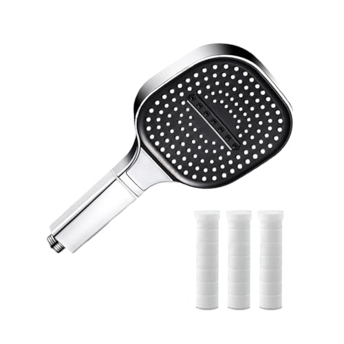 Handheld Duschkopf 13 Cm Große Panel Mit Selbstreinigsdüsen Filter Duschkopf Upgrades Für Verbesserung Des Wasserdrucks Handheld von jebyltd