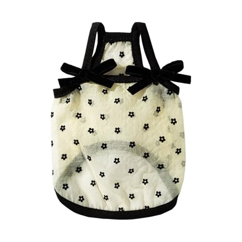 jebyltd Hund Frühling Coole Weste Für Dog Boy Girl Kleine Hunde Für Innen Und Außengebrauch Blumen Bogenknoten Kleidung Outfit Haustier Weste Walking von jebyltd
