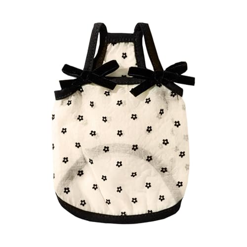 jebyltd Hund Frühling Coole Weste Für Dog Boy Girl Kleine Hunde Für Innen Und Außengebrauch Blumen Bogenknoten Kleidung Outfit Haustier Weste Walking von jebyltd