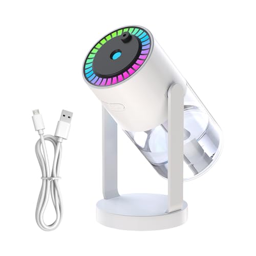 jebyltd Modebefeuchter 280 Schlafzimmerbefeuchter Mit Farbenfrohen LED Beleuchtung Für Verschiedene Umgebungen Tragbar von jebyltd
