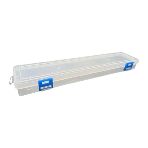 Moderne Kunststoffversorgungskoffer Halten Sie 13 Zoll Pinsel Perfekt Zum Speichern Von Markern Schere Die Schmuckmaterialien Aquarellpinsel Aufbewahrungsbox Basteln von jebyltd