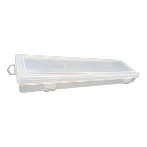 Moderne Kunststoffversorgungskoffer Halten Sie 13 Zoll Pinsel Perfekt Zum Speichern Von Markern Schere Die Schmuckmaterialien Aquarellpinsel Aufbewahrungsbox Basteln von jebyltd