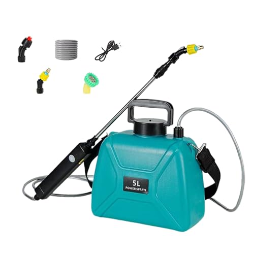 jebyltd Multifunktional 5L Elektrik Mit 3 Austauschbaren Düsen Teleskopstange Ergonomische Schultergurt Zum Reinigen Von Schultergurt Zum Reinigen Besprüht von jebyltd