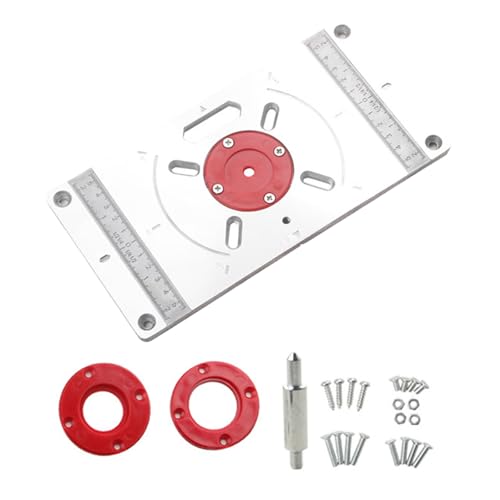 Professionelle Aluminium Router Tisch Einsatzplatte Zum Trimmen Und Sägen Auf Holzbearbeitungsbänken Home Workshops Studios Verwenden Sie Handwerkliche Hilfsmittel Für Präzises Werkzeug von jebyltd