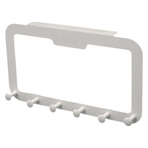 Raumsparende Klebetürhaken Ohne Markieren Türhaken Sechs Link Design Kleidungsstoffe Für Einfache Organisation Multifunktionales Haken von jebyltd