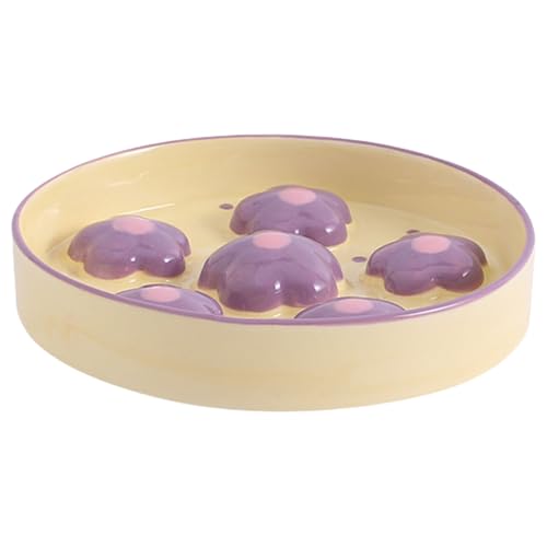 Schöne Handbemalte Katzenfutterschale Verlangsamt Fütterungsschale Haustierhund Schüssel Keramik Langsame Futtermittelkatzen Keramik Schöne Handbemalte Katzenfutterschale Verlangsamt Fütterungsschale Haustierhund Schüssel Keramik Langsame Futtermittelkatzen Keramik von jebyltd