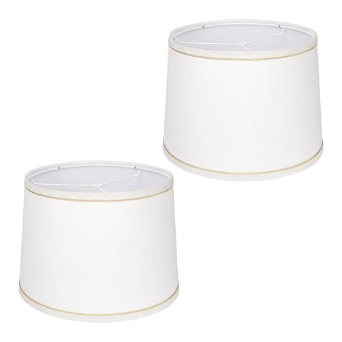Set Von 2 Lampenschirmen Multifirtional Light Shades Tischlampenschirme Stoffschirme Stoff Textur Für Wohnzimmerwandlampe von jebyltd