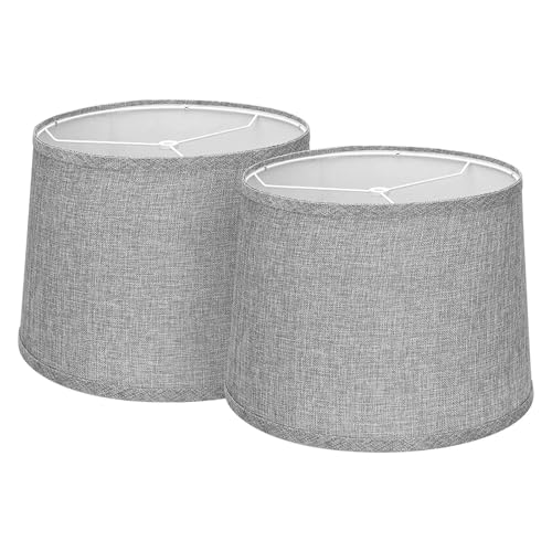 Set Von 2 Lampenschirmen Multifirtional Light Shades Tischlampenschirme Stoffschirme Stoff Textur Für Wohnzimmerwandlampe von jebyltd
