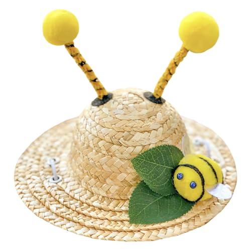 Sonnenschutzhut Tierausstellung Accessoire Regulierbare Haustier Modehut Für Partys Und Haustier Shows Urlaubshund von jebyltd