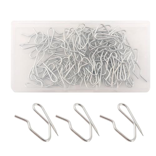 UPRGADES Vorhang Hanging Haken Metallstift Stall Metall Drapery Pin Schnellbefestigung Für Sichere Vorhänge In Jedem Raumvorhang Haken von jebyltd