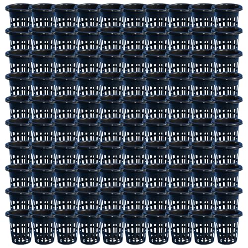 jebyltd 100pcs SOILLESS KULTION NET POTS HYDROPONON Container Mit Modernem Aussehen Für Gartenhydrokultur Enthusiasten Büropflanzenhalter Geeignet von jebyltd