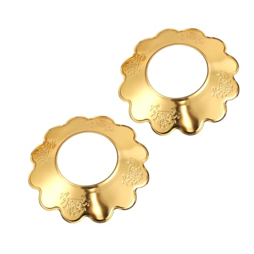 jebyltd 2pcs Metall Schneiderburner Brenner Surround Zaun Kapuzen Schneize Stick Aschenhalterschale Öfen Gehäuse Für Zuhause Decors Brenner Ashes Tablett von jebyltd