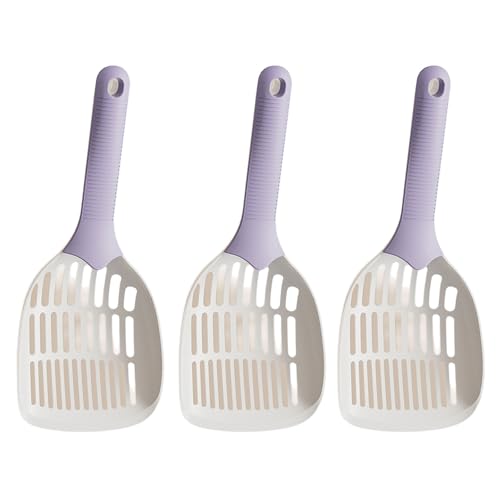 jebyltd 3Pack Cats Müll Schaufel Deepth Schaufel Mit Halbblatt Schwerer Keckes Sieben Haushalt Essentielles Heimkatzen Reinigungsversorgung von jebyltd