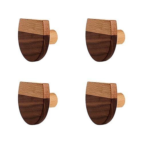 jebyltd 4pcs Glatte Griffe Blumenschrankknöpfe Kinderfreundliche Holzschubladengriffe Zubehör Für Schlafzimmer Kommode Dekoration Möbelgriffe von jebyltd