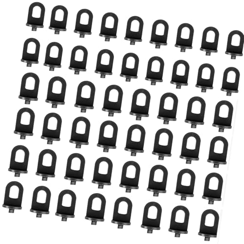 jebyltd 50pcs Plastik Gewächshaus Haken Pflanzen Blumenhalter Ringe Fastener Schnalle Grüne Töpfe Kleiderbügel Gartenzubehör Heimat Farm Gewächshauszubehör Accessoires von jebyltd