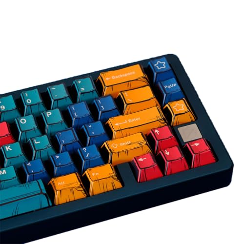 jebyltd 78Keys Palettes Gemischte Bows Tastaturkaps Setzen von jebyltd