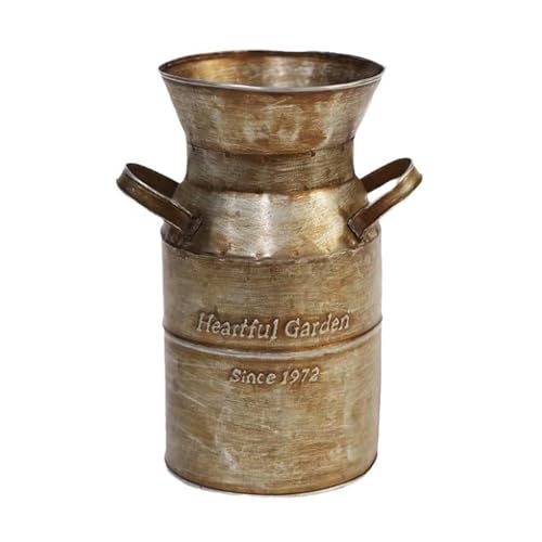 jebyltd Antique Eisendose Dose Dekorativen Bauernhaus Eimer Für Hausgarten Office Tischplatte Herzstück Display Dekoration Trockene Blumenvase jebyltd Antique Eisendose Dose Dekorativen Bauernhaus Eimer Für Hausgarten Office Tischplatte Herzstück Display Dekoration Trockene Blumenvase von jebyltd