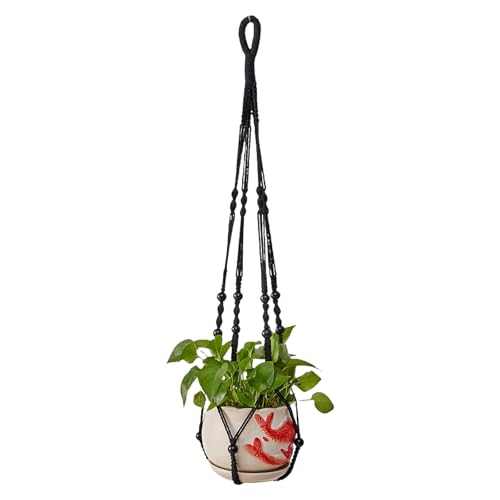 jebyltd Blumentöpfe Tasche Hängende Handgefertigte Baumwollseilwebe Freien Freien Gartengarten Dekorative Blumentöpfe Hängende Korb Raumsparung Pflanzenhalter jebyltd Blumentöpfe Tasche Hängende Handgefertigte Baumwollseilwebe Freien Freien Gartengarten Dekorative Blumentöpfe Hängende Korb Raumsparung Pflanzenhalter von jebyltd