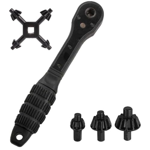Chucksschlüssel Ratschen 2 In 1 Schraubenschlüssel Und 4 In 1 Geeignet Für Bänkebohrer Und Elektrowerkzeugbohrer Chuck Ratschen Geeignet von jebyltd