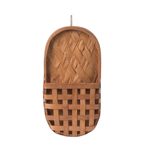 jebyltd Dekorative Künstlerische Hängende Korbgewebte Blütenpflanzehalter Für Balkon Und Wohnzimmer Dekoration Wohnzimmer Pflanzenhalter von jebyltd