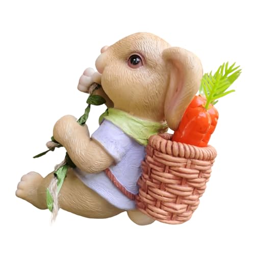 jebyltd Hare Climbing Statue Harz Handwerk Gartendekoration Harzhase Statue Geeignet Für Garten Indoor Festive Geschenke Süßes Kaninchenbaumdekoration jebyltd Hare Climbing Statue Harz Handwerk Gartendekoration Harzhase Statue Geeignet Für Garten Indoor Festive Geschenke Süßes Kaninchenbaumdekoration von jebyltd