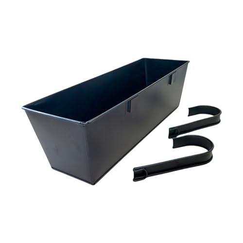 jebyltd Metall Hängende Blumentöpfe Für Innen Oder Außenbalkon Aus Display Geländer Fenster Pflanzkasten Dekorative Pflanzenhalter Dekorativen Blumentopf von jebyltd