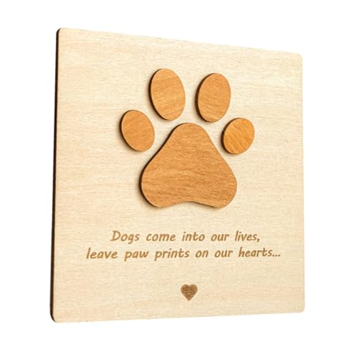 jebyltd Pet Memorial Card Haustierhund Welpe Holz Ornamente Für Outdoor Und Innengefühl Gedenkgeschenkzehen Bohnen Erinnerung Geschenk jebyltd Pet Memorial Card Haustierhund Welpe Holz Ornamente Für Outdoor Und Innengefühl Gedenkgeschenkzehen Bohnen Erinnerung Geschenk von jebyltd