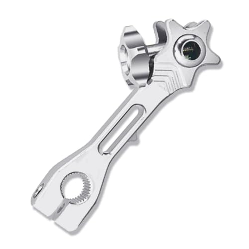 jebyltd Upgrades Bremshebel Mit Heckbremsenarm Motorradgriff Mit Einzigartigen Metall Heckarmabläufen Für Motorradmodifikationszubehör von jebyltd