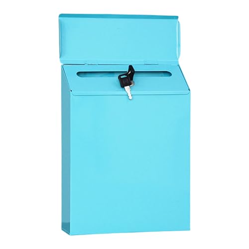 jebyltd Verriegelung Mailbox Eisendesign Wandmontage Metall Für Eingangseingang Secure Mail Speicherlösung jebyltd Verriegelung Mailbox Eisendesign Wandmontage Metall Für Eingangseingang Secure Mail Speicherlösung von jebyltd