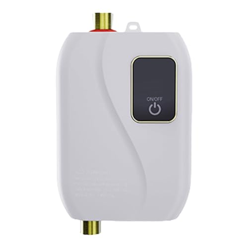 jebyltd Wandmontage Unter Waschbecken Elektrischer Warmwasserbereiter 3500W LED Display Für Unter Dem Waschbecken Energieeffizienten Schnellheizung Black Heizung von jebyltd