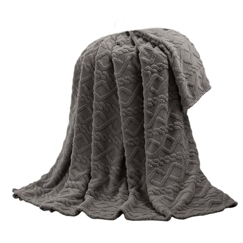 jebyltd Weiche Stoffdecke Mikrofaser Weiche Berührende Bettsofa Decken Bettbreite Für Winterkomfort Gegenwärtige Couch Wurf von jebyltd