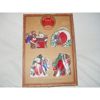 1995 Hollybeary Vereinigte Staaten Von Amerika Set 4 Bild Rahmen Ornamente Nordpol Bären Teddy 1995 Hollybeary Vereinigte Staaten Von Amerika Set 4 Bild Rahmen Ornamente Nordpol Bären Teddy von jeffsattic