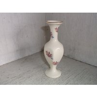 Lord Nelson Keramik England Rosa Blumen Knospe Vase 5 1/8" Vintage von jeffsattic