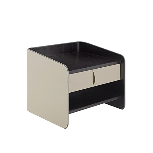 Luxuriöser großer Nachttisch, Nachttisch, Schlafzimmermöbel (Farbe: schwarz) von jehdfbvssjcbcsvfd