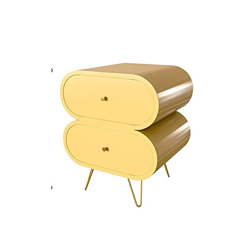 Nachttisch, Schlafzimmer, Zuhause, kleine Schließfächer, Nachttisch (Farbe: Gelb) (Gelb) von jehdfbvssjcbcsvfd