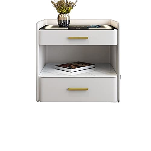 Schlafzimmertisch, luxuriöser Nachttisch, multifunktionaler Schrank (Farbe: 4) (5) von jehdfbvssjcbcsvfd