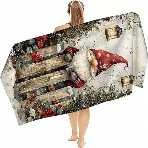 Strandtuch XXL 75x150cm, Strandhandtuch Strandtuch Mikrofaser, Kompaktes und Schnelltrocknendes Weiches Leichtes HautverträGlich Beach Towel, Handtuch Sandfest Badetuch Strand in Einer Anlage M-3 von jeihenhg
