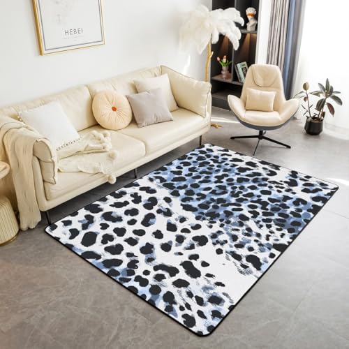 jejeloiu Teppich mit Leopardenmuster, 12,7 x 17,8 cm, für Kinder, Gepard, Wohnzimmer, Teppiche für Schlafzimmer, Jungen, Mädchen, Teenager, Tierdruck, dekorativer Teppich, rutschfest jejeloiu Teppich mit Leopardenmuster, 12,7 x 17,8 cm, für Kinder, Gepard, Wohnzimmer, Teppiche für Schlafzimmer, Jungen, Mädchen, Teenager, Tierdruck, dekorativer Teppich, rutschfest von jejeloiu